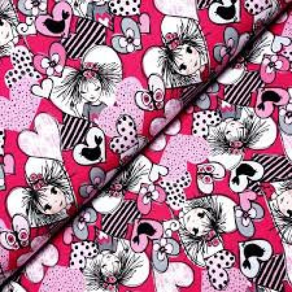 Baumwoll Jersey Valerie Papillon by Steinbeck